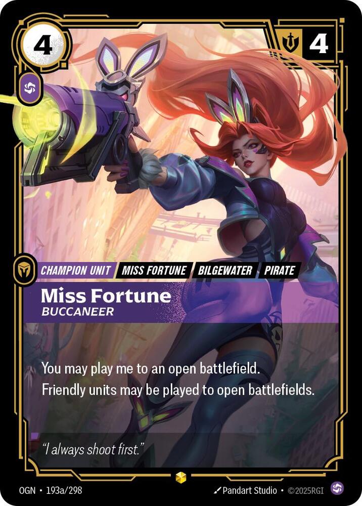 Miss Fortune - Buccaneer 