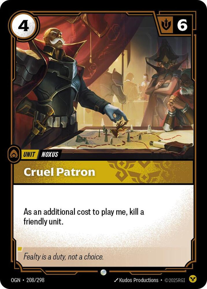 Cruel Patron
