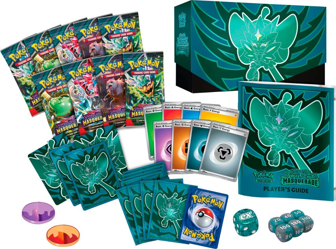 Pokemon Scarlet & Violet 6 Twilight Masquerade Elite Trainer Box