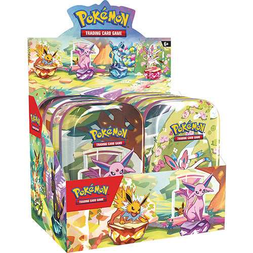 Pokemon Scarlet & Violet 8.5 Prismatic Evolutions Mini Tin Assorted