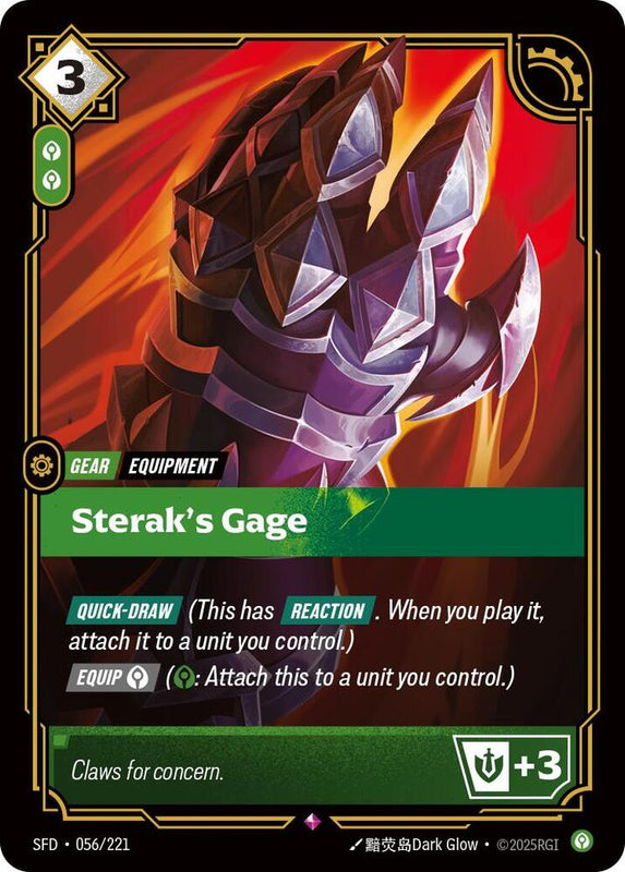 Sterak's Gage