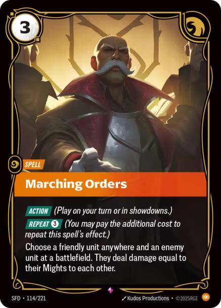 Marching Orders