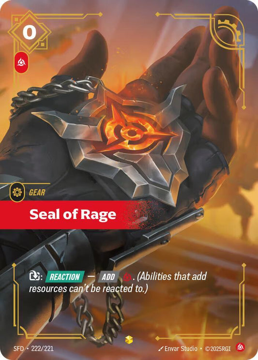 Seal of Rage