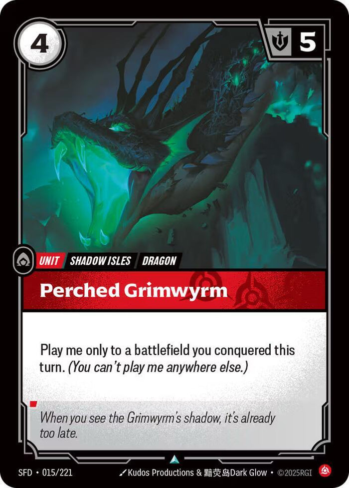Perched Grimwyrm