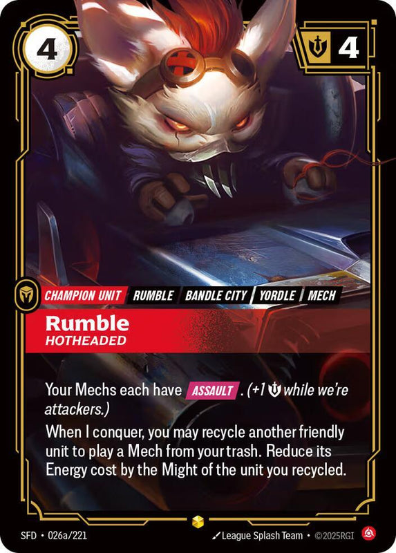 Rumble - Hotheaded