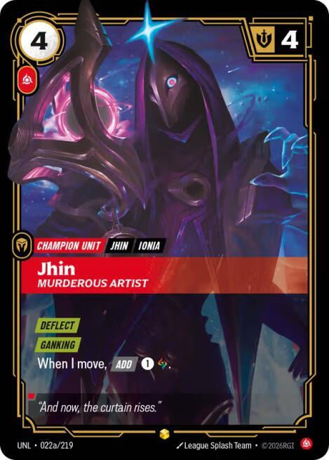 Jhin - Murderous Artist 