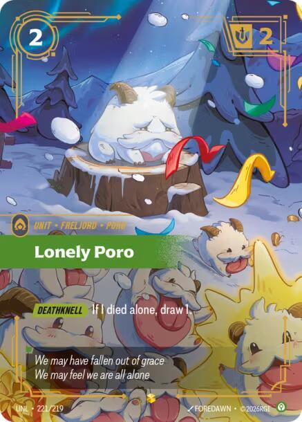 Lonely Poro 