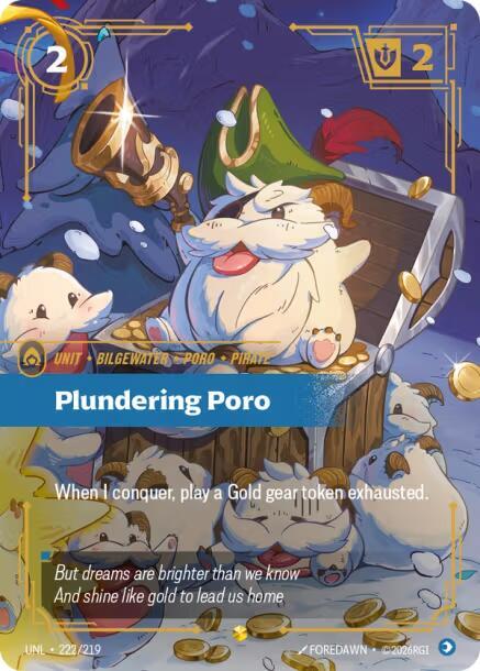 Plundering Poro 