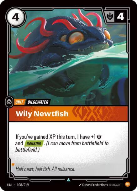 Wily Newtfish