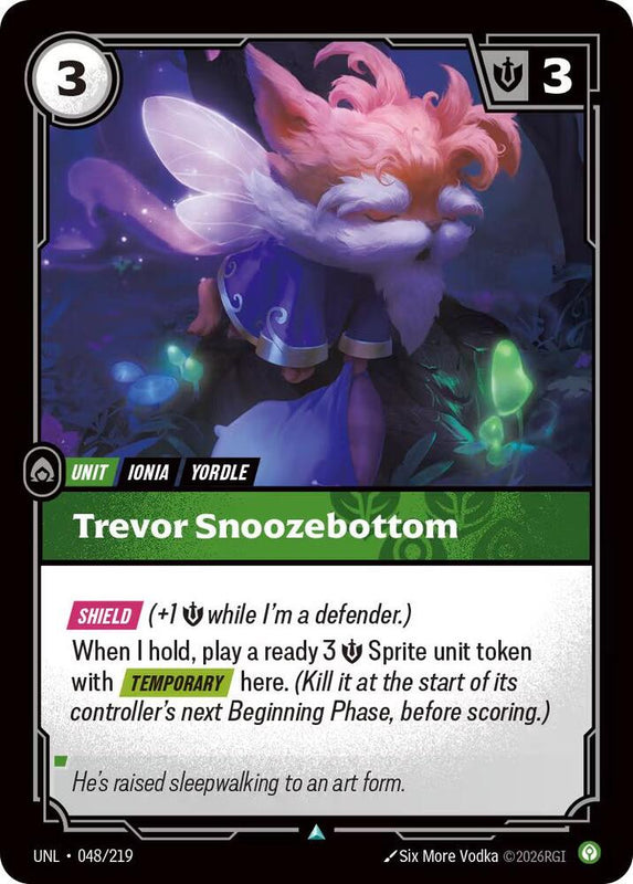 Trevor Snoozebottom