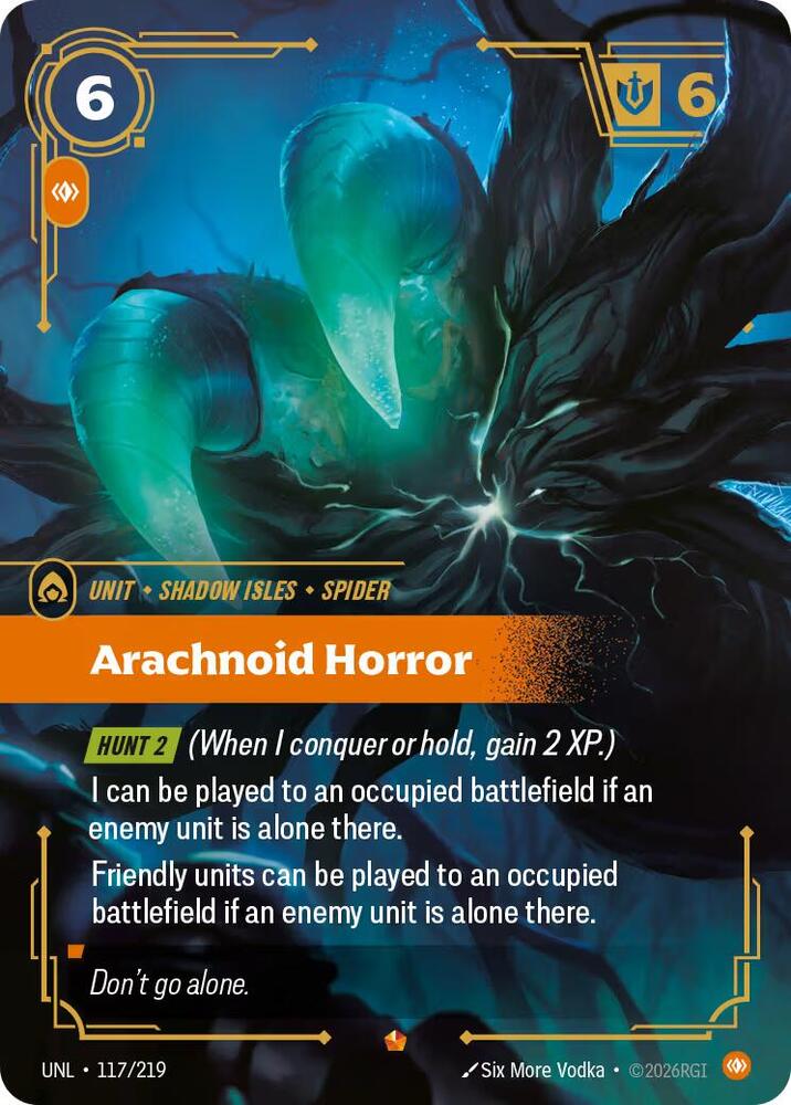 Unleashed: Arachnoid Horror – Thistle Tavern