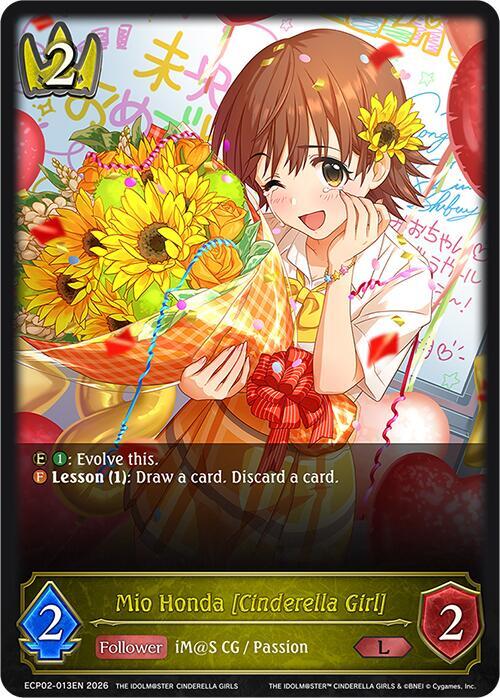 Shadowverse Evolve: The IDOLM@STER Cinderella Girls Singles (ECP-02)