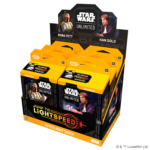 Star Wars: Unlimited Jump to Lightspeed Spotlight Deck