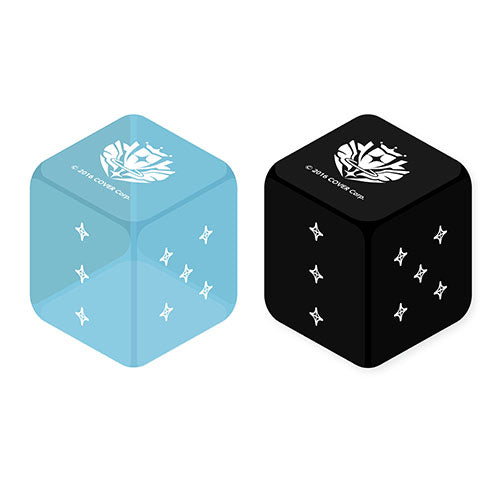 hololive Card Game: Light Blue & Black Dice