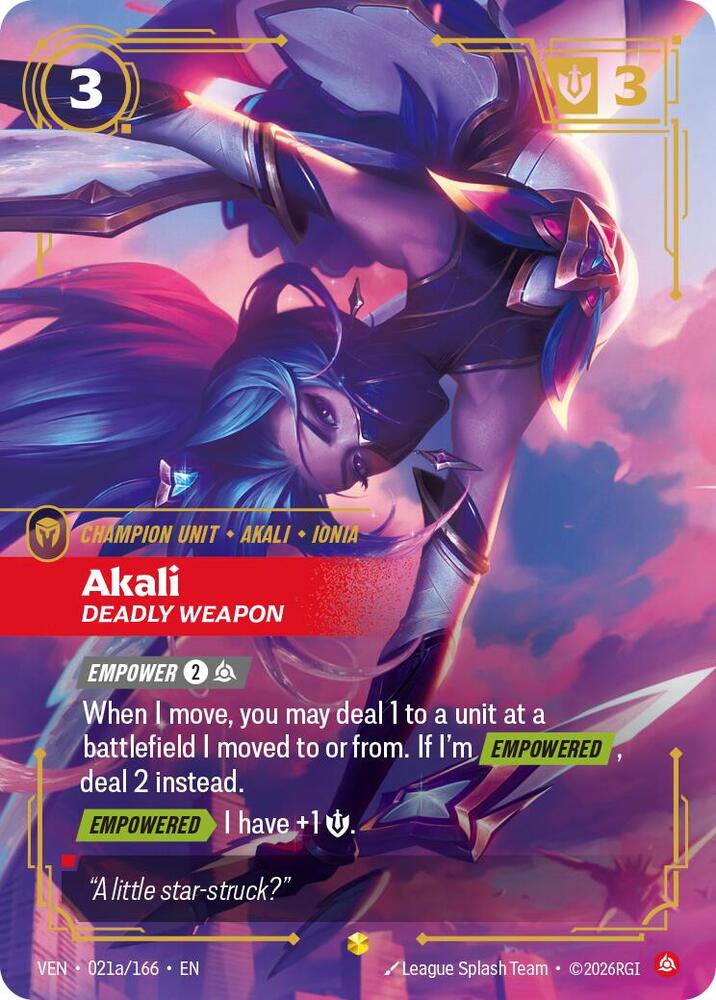 Akali - Deadly Weapon 