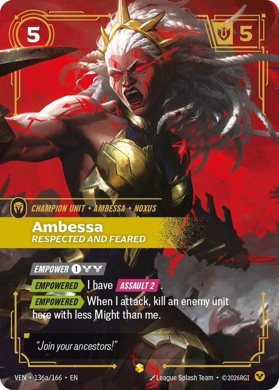 Ambessa - Respected and Feared 