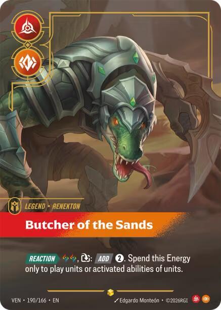 Renekton - Butcher of the Sands