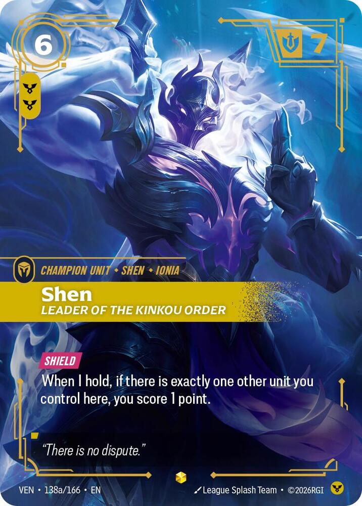 Shen - Leader of the Kinkou Order 