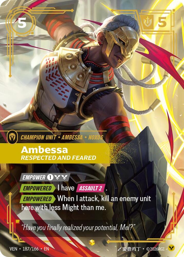 Ambessa - Respected and Feared 