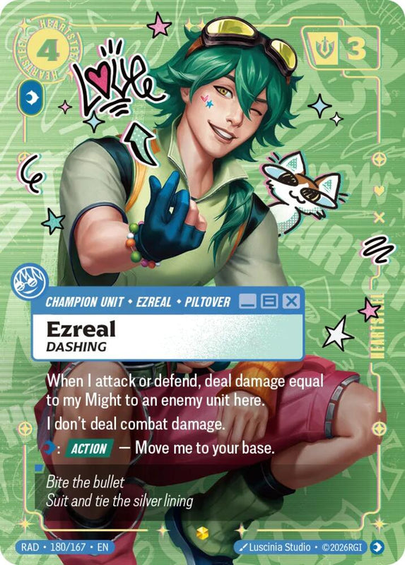 Ezreal, Dashing 