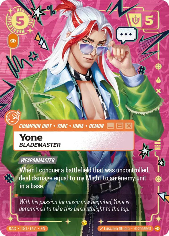 Yone, Blademaster 
