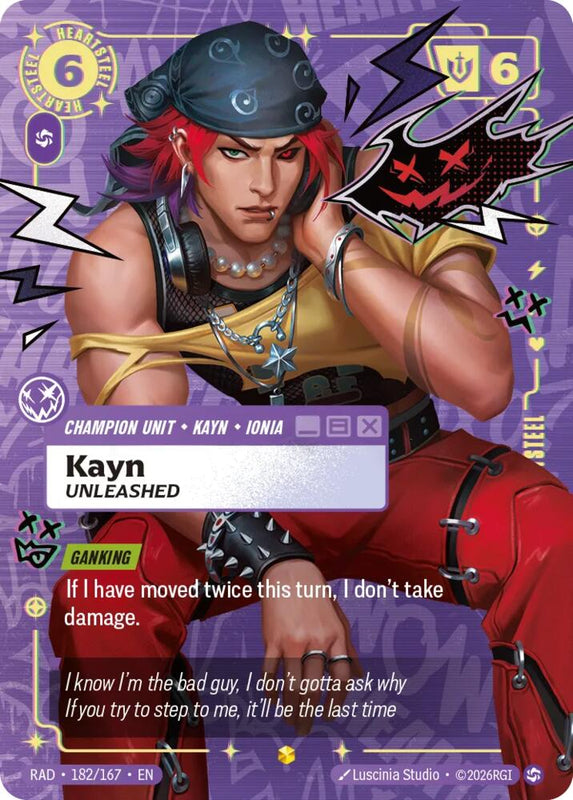 Kayn, Unleashed 