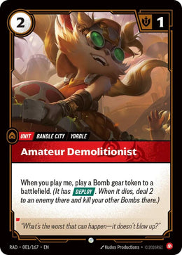 Amateur Demolitionist