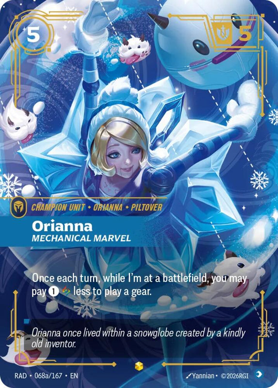 Orianna, Mechanical Marvel 