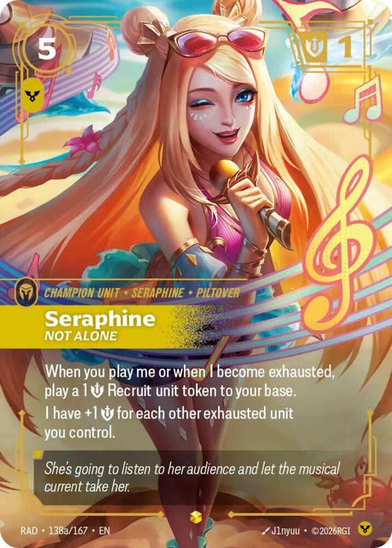 Seraphine, Not Alone 