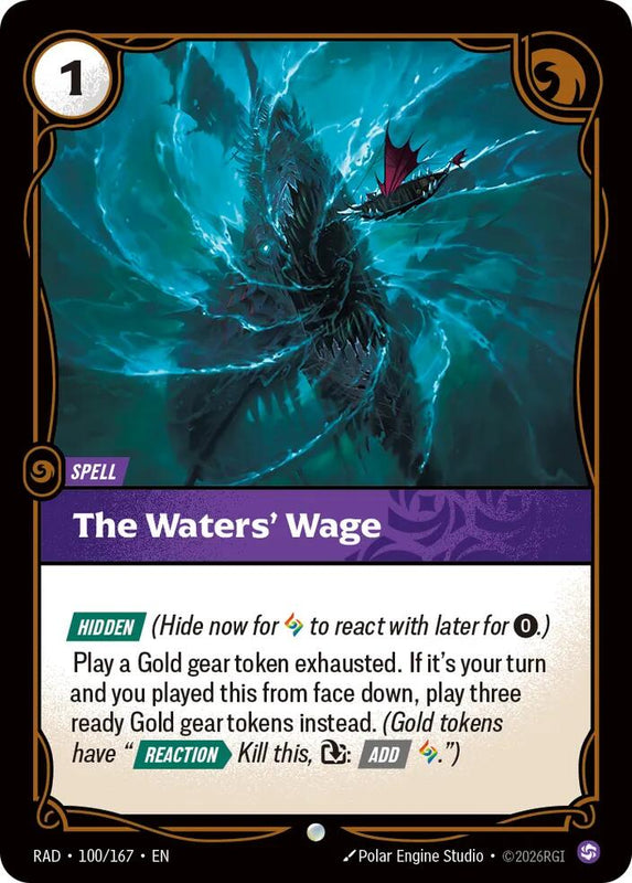 The Waters' Wage