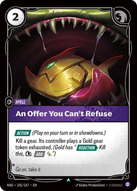 An Offer You Can't Refuse