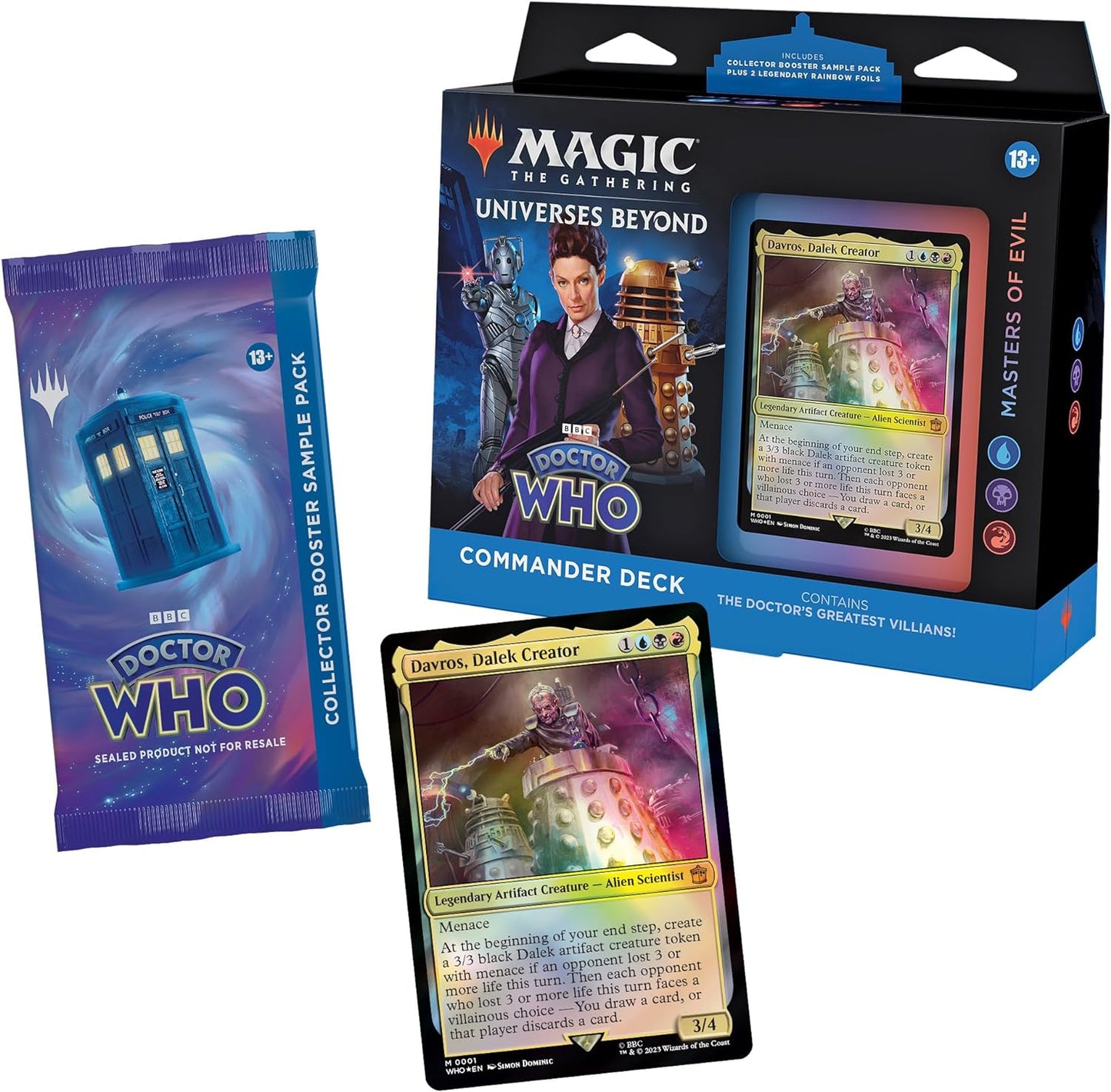 MTG : Doctor Who Commander Deck Maîtres du Mal