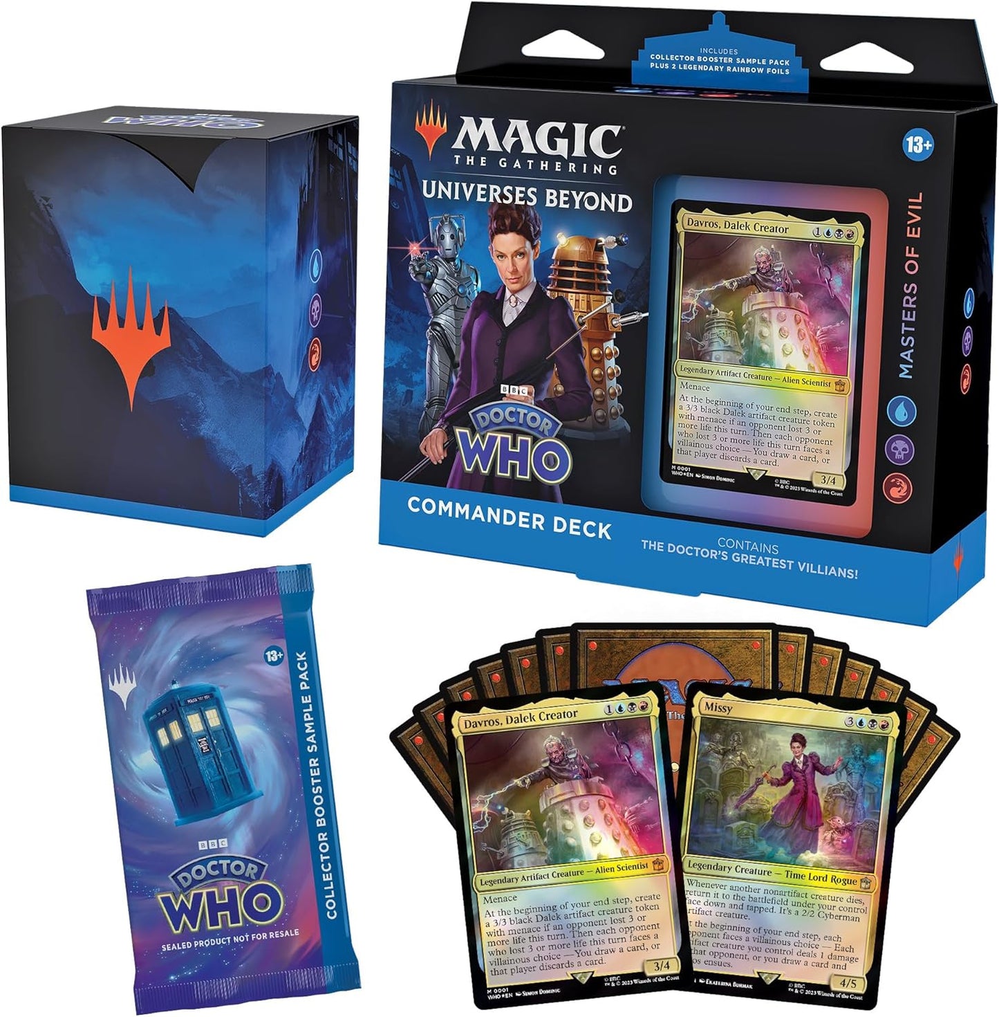 MTG : Doctor Who Commander Deck Maîtres du Mal