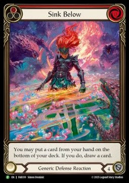 Sink Below (Red)