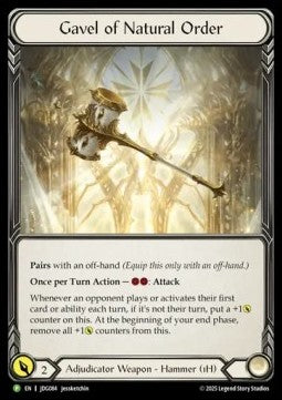 Gavel of Natural Order