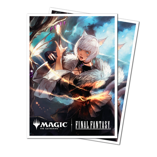 Magic: The Gathering - Final Fantasy 105ct Apex Deck Protector Sleeves Y'Shtola Rhul