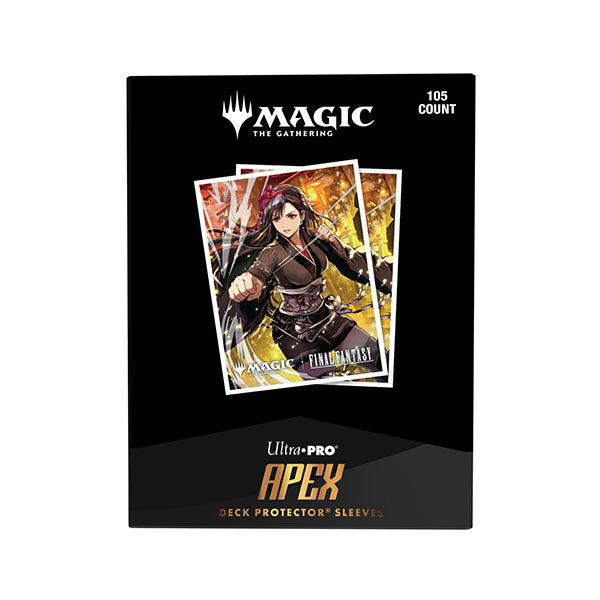 Ultra Pro - Magic: The Gathering - Final Fantasy Tifa Lockhart 105ct Apex Deck Protector Sleeves