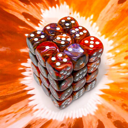 Chessex - Festive 12mm D6 Dice Block - Symphony