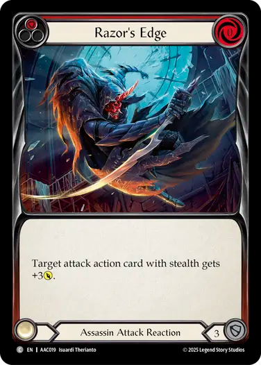 Razor's Edge (Red)