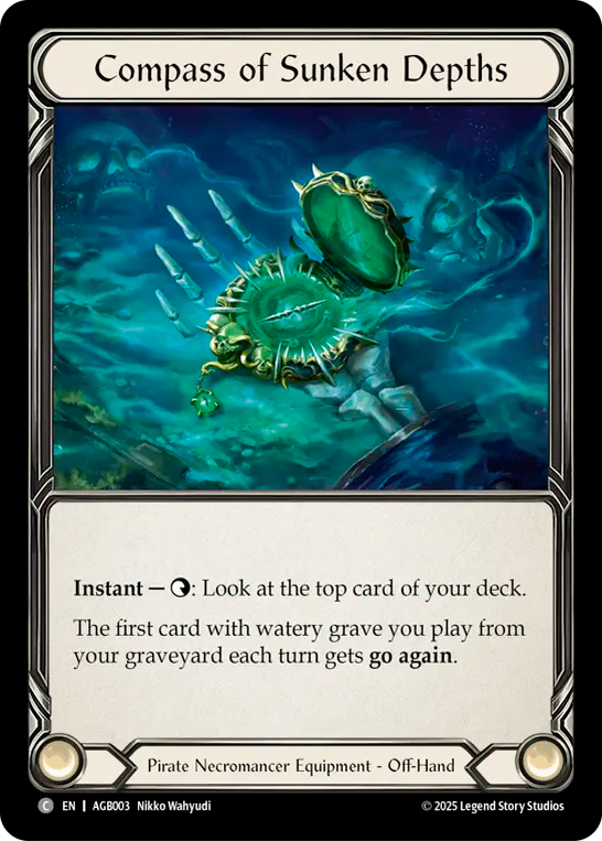 Boussole des profondeurs englouties