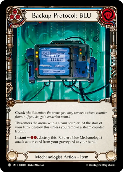 Backup Protocol: BLU (Blue)