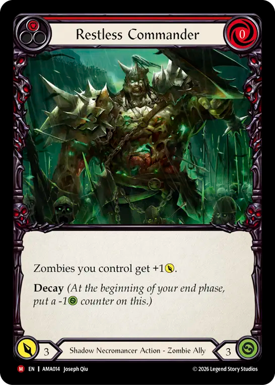 Restless Commander (Red)
