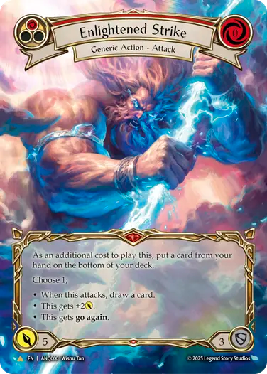Enlightened Strike (Red)