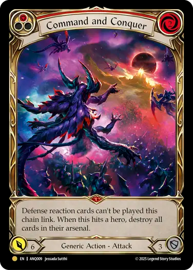 コマンドアンドコンカー (赤)