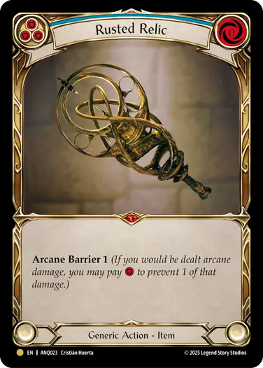 Rusted Relic (Blue)