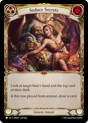 Séduire les secrets