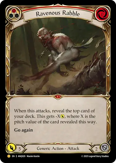 Ravenous Rabble (Red)