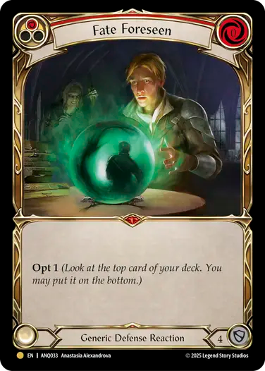 Fate Foreseen (Red)
