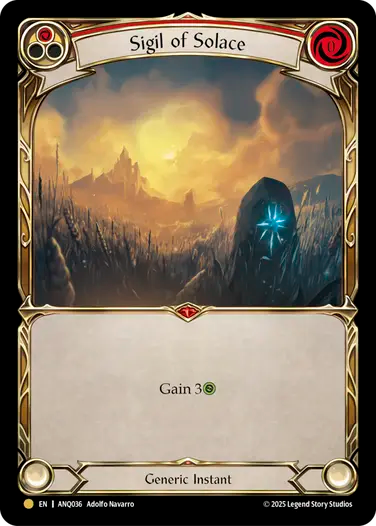 Sigil of Solace (Red)