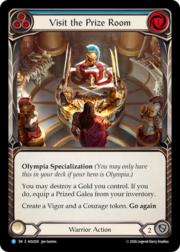 Visit the Prize Room